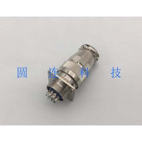 航空插头插座 CH20-12芯 CH20K12P CH20J12A 金属连接器 开孔20MM