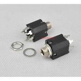 麦克风话筒插座 6.35音频母座 6.3MM母头 6.3MM母座 音频插座