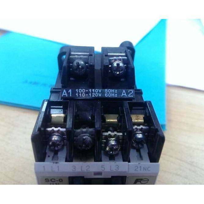 全新原装 富士接触器 SC-0 交流110V 带一常闭触点