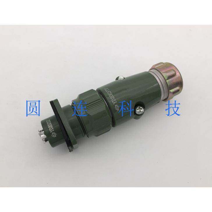 航空插头插座 YD20-3芯 YD20K3TP YD20J3Z 防水连接器 开孔20MM
