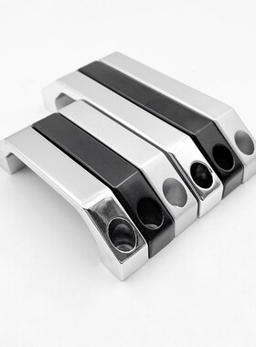 LS06黑色LS520电柜100拉手130家用木门铝合金U型亚光工业机柜设备