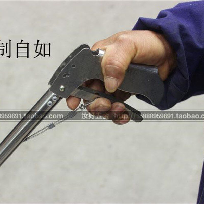 加强型捕鳝鱼夹子不锈钢防蛇工具两边钝齿器泥鳅钳子