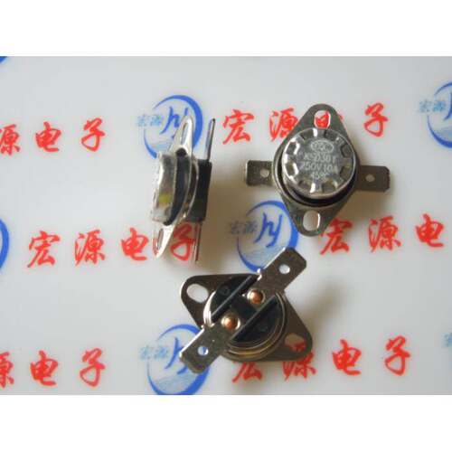 温控开关 KSD 301 302 突跳式温控器 250V 10A 常闭 110度 110°C