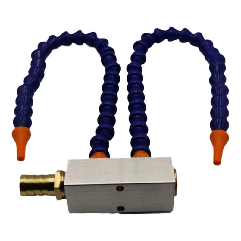 数控车床分水块分气分流器多路冷却管底座万向竹节管座油管座记流