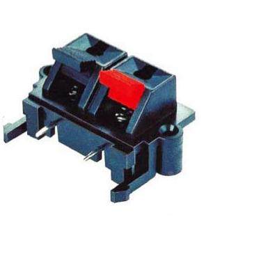 WP2-19 接线端子夹 2位 WP2 夹子 2P 接线夹 蝴蝶测试夹 音响线夹