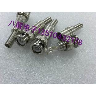 射频BNC 3连接器 J同轴75欧姆信号头BNC公通用RG58监控Q9连接器75