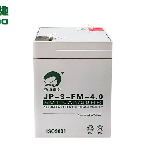 劲博电池JP-3-FM-4.0 JUMPOO 劲博蓄电池 6V4AH 电子秤专用蓄电池