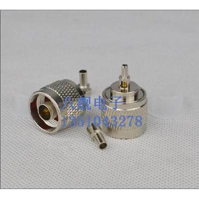 RF射频同轴连接器 N-J-1.5 N型公头连接50-1.5线如RG316 RG174线
