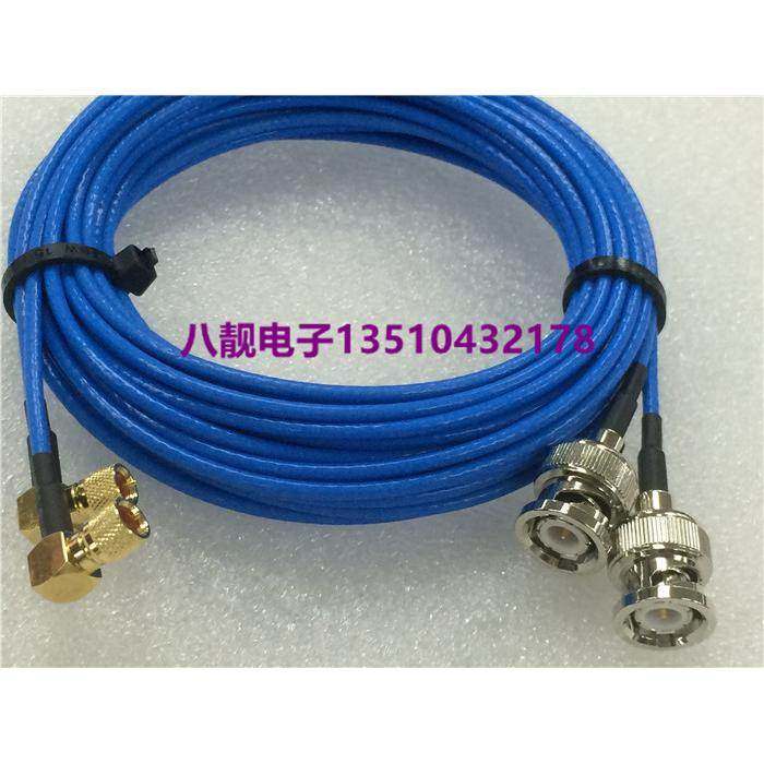 放大器加速度防震动压力传感器BNC/M5(L5)-JJW连接线 L5弯头转BNC