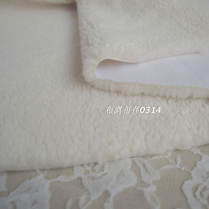 加厚羊羔毛绒布料内衬服装里布毛绒鞋帽保暖里衬手工diy面料包邮