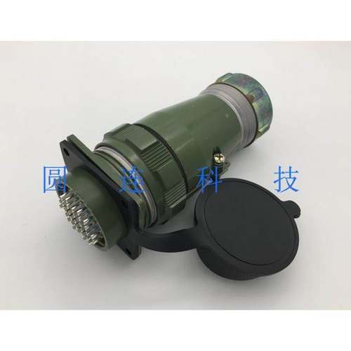 航空插头插座YD40-31芯反装 YD40J31TP/K31Z 防水连接器 开孔40MM