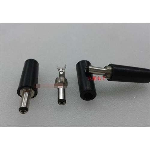 DC12V插座/电源插头 DC 5.5*2.1mm直流电源/监控电源DC硬尾胶公头
