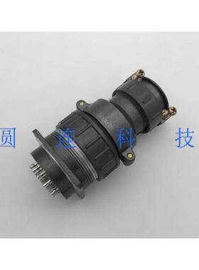 航空插头插座 P40-16芯 P40K8Q P40J8A 圆形电缆连接器 开孔40MM