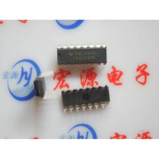 CD4538 逻辑芯片 CD14538BE 集成 HEF4538 DIP16 TI德州