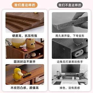 电脑增高架家用办公桌面收纳置物架工位托架笔记本抬高 台式