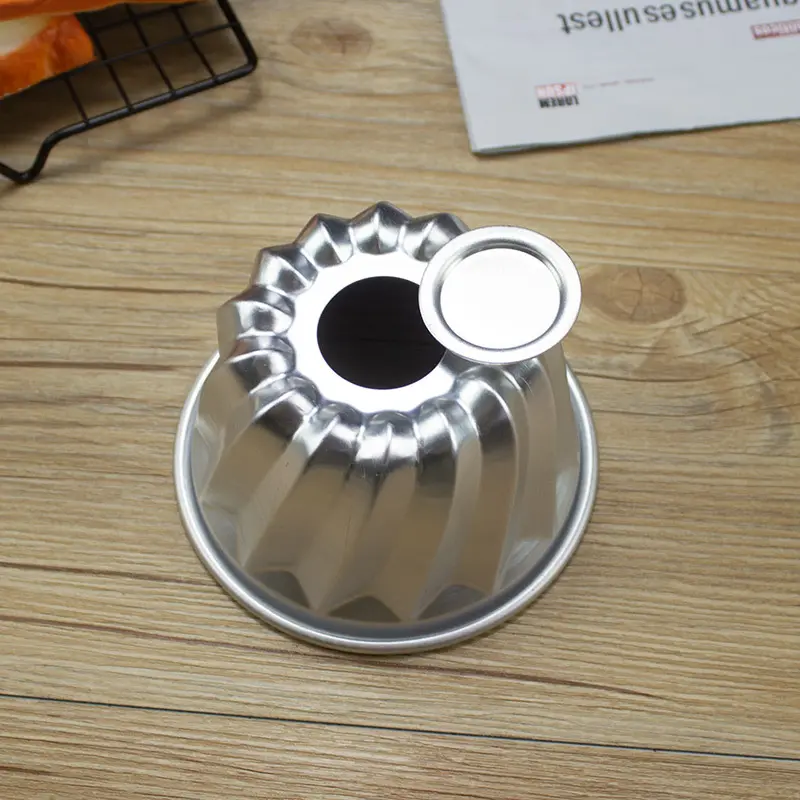 m-e08活底小号菠萝模 阳极烘焙模具 蛋糕模具 面包布丁果冻模具