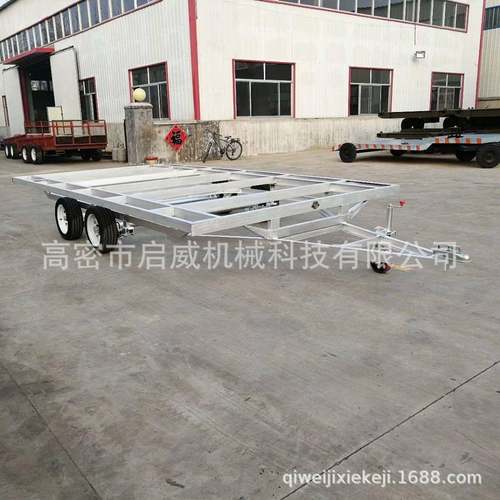 厂家供应吨双层框架拖车框架拖车移动木屋拖车