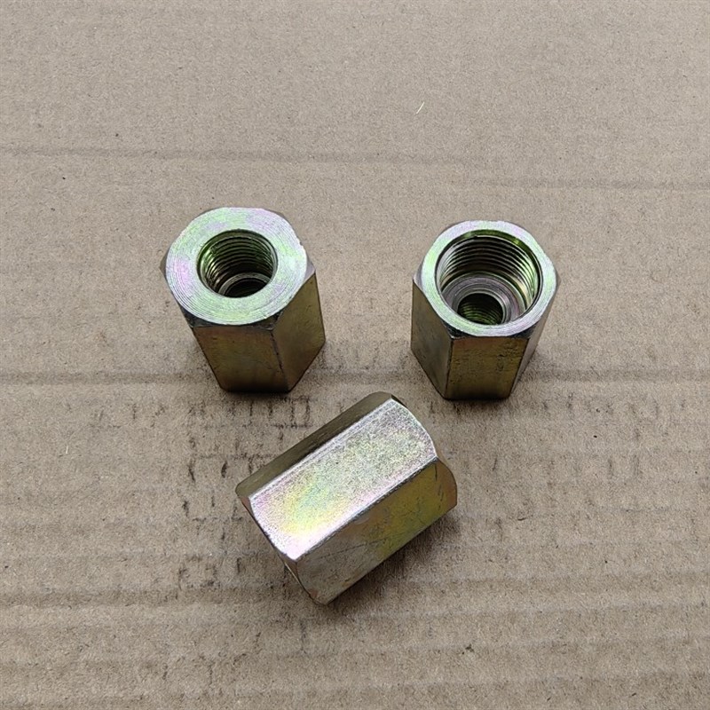 内丝美标UNF3/4-16牙-转内丝G1/4双内丝高压铁材料接头镀锌0234