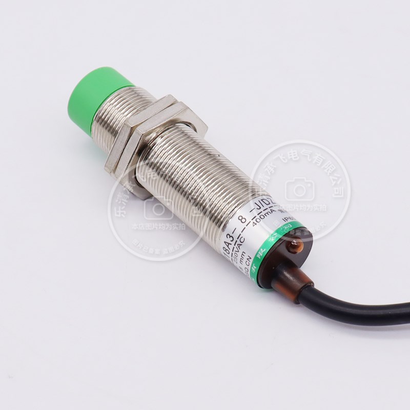 杭法金属传感器 防水JWK:LJ18A3-8-J/DZ交流220V 380V两线常闭m18
