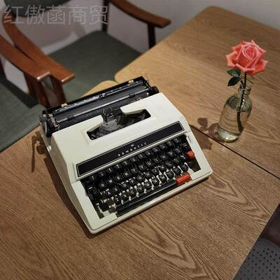 RMA字NTIC 打机白色OZNH英文机械1980S正常使用复文艺礼品中古古