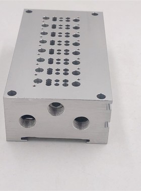 CKD电磁阀4GB119汇流板气路集装组合安装气排连接底座 4GE119-23E