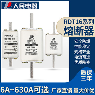 人民电器集团RDT1600 NT00 RT36 160A 200A250A熔断器保险丝熔芯