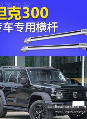 wey带坦克300行李架MST横杆车顶架旅行架铝合金锁横顶杆车行李横