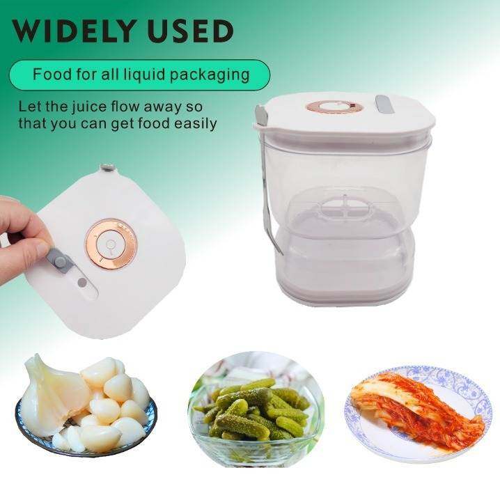 Pickle Jar厨房干湿分离方形泡菜罐带叉子带排气孔带时间标腌菜瓶,畜牧/养殖物资,畜牧/养殖器械,淘宝优惠券,粉丝福利购,淘宝优惠卷