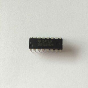 直插 74LS192 可预置BCD双时钟可逆计数器 DIP-16