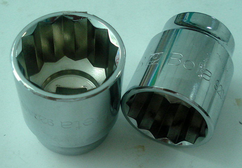 清仓 进口意大意百塔BETA  1/2方 英制梅花12角套筒 920AS 25/32