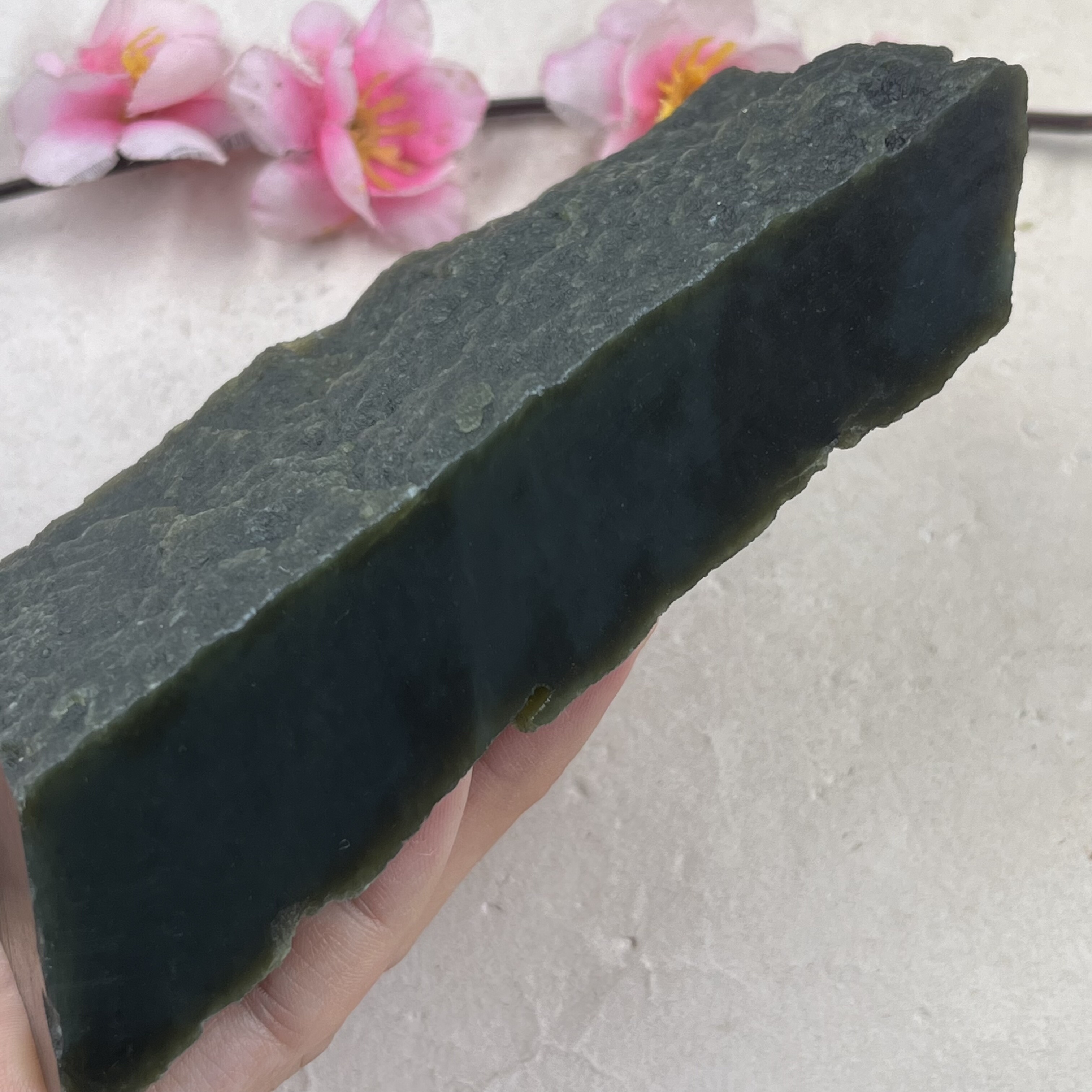 新疆和田玉糖青玉且末牌子边角料玉石料下脚料DIY珠子包邮320克ta