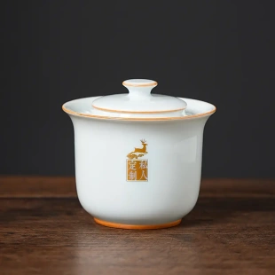 logo制作 泡茶茶壶家用陶瓷单个手抓壶功夫茶具喝茶个性