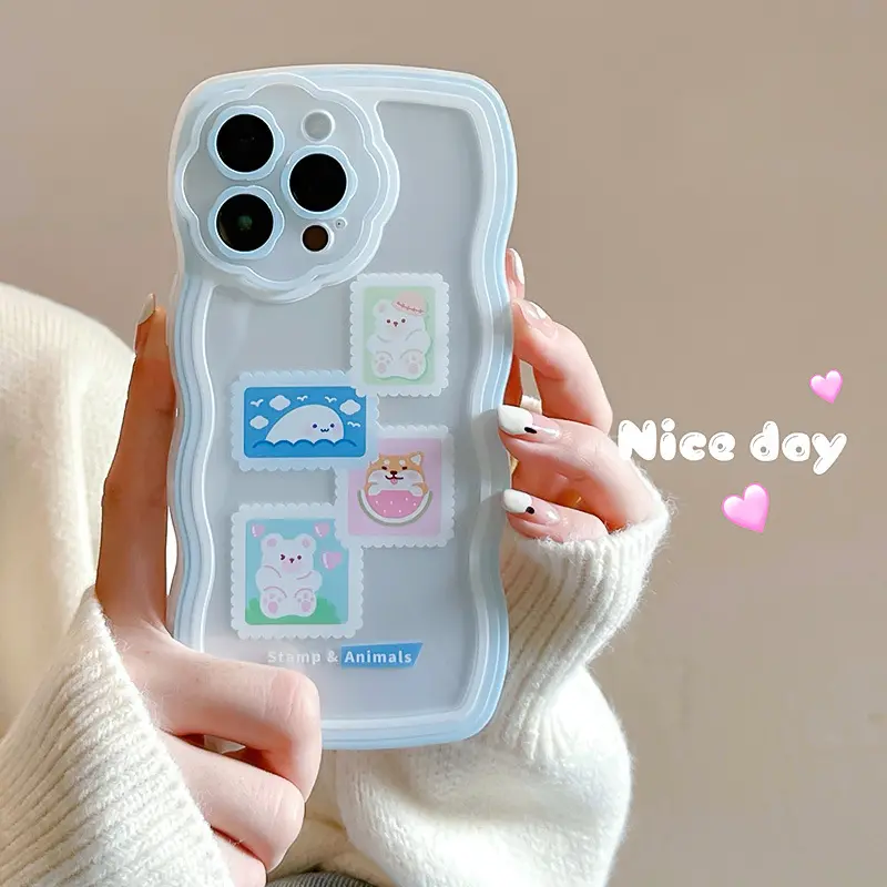 知泰花孔波浪14promax12/13pro可爱u适用