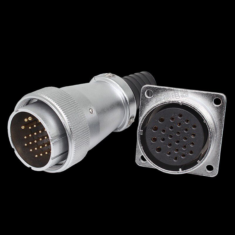 航空插头DS插座WS40-5芯 9针 15孔 16J 26芯 31K电缆式公母工业Z