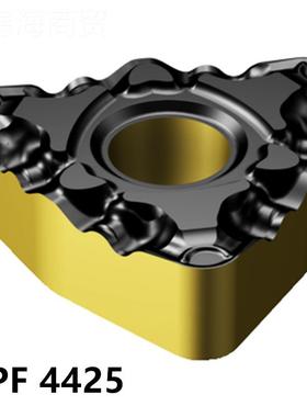 原装山特数控车削刀片不锈钢刀粒WNG08M04408-P 425VNL钛合金M刀