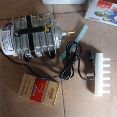 正品渔亭ACO-002电磁式空气泵冲氧泵充气泵/增氧泵打氧机大小都有