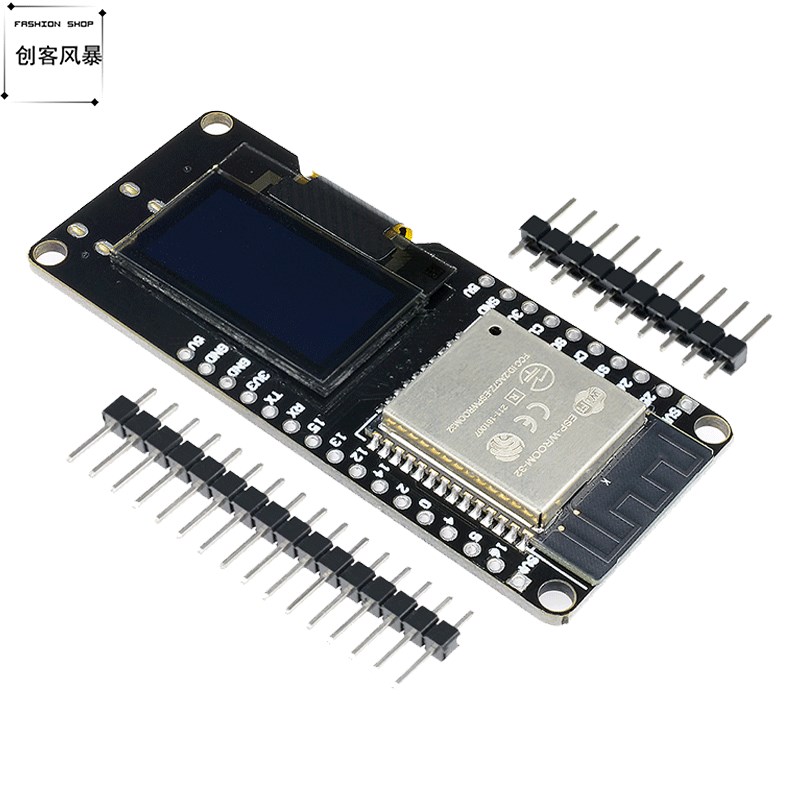 WeMos 0.96寸OLED ESP32 WIFI蓝牙模块CP2102开发板ESP