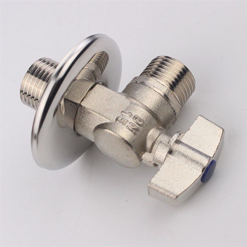 金沃达全铜4分球芯大流量角阀1/2全开热水器龙头马桶三角阀球芯阀