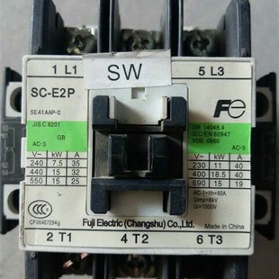 斯西奥电梯用接触器富士交流接触器SC E05A E2P E3P 全新 E1P 奥