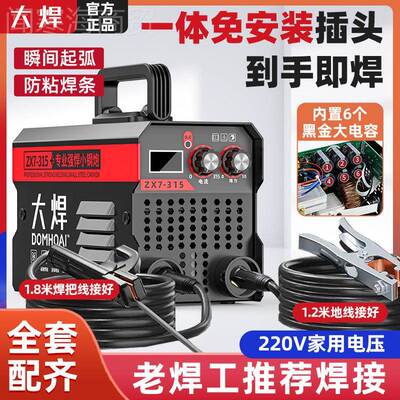 6容】大焊大掌中宝电焊机220v电315家用能微型便XZQ携小型焊智机