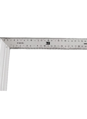 波斯 铝柄不锈钢直角尺300mm BS181830