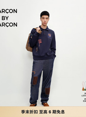 GARCON BY GARCON 25秋冬 HOME SWEET HOME 长袖Polo衫