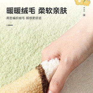 轻奢高级茶几奶油风羊毛地垫天津崔黄口沙发地毯 地毯客厅2023新款