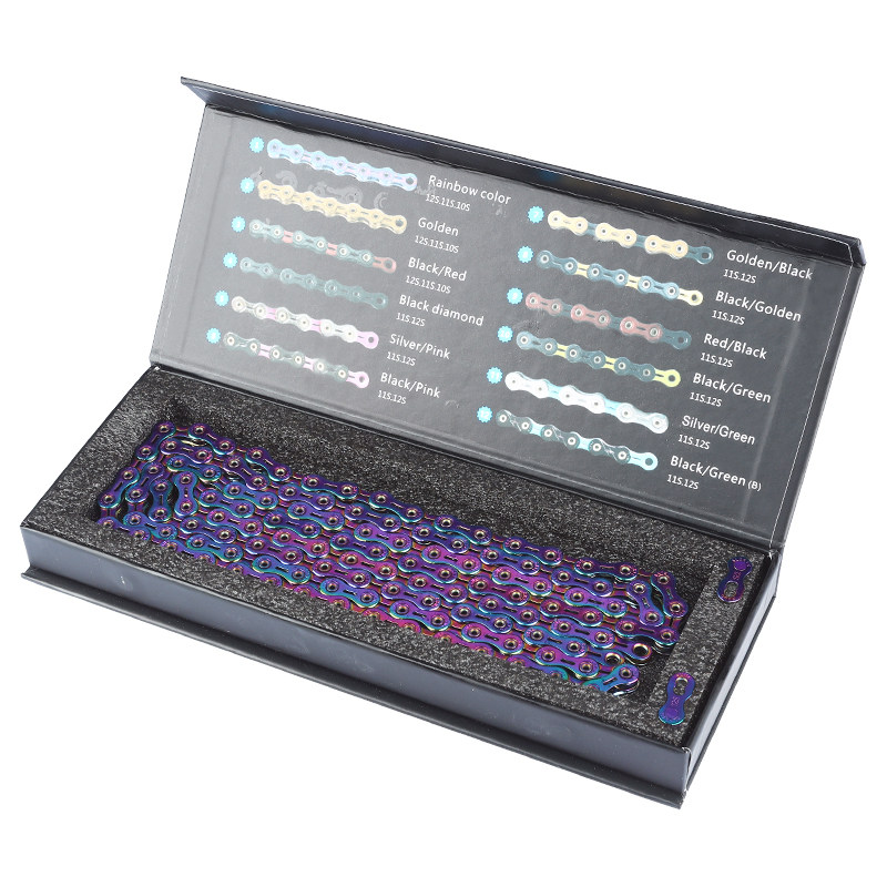 SUMC 速盟山地车公路自行车链条通用12速超轻全镂空防锈高刚抗拉