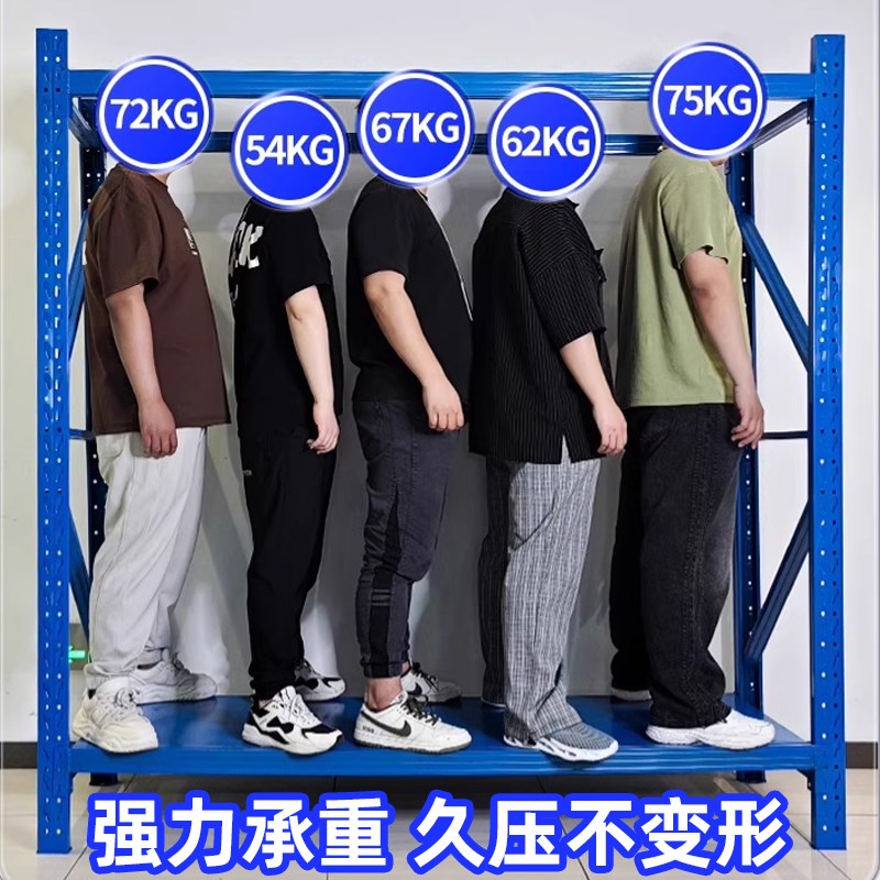 仓库杂物快递驿站仓储货架多层置物架重型货物架储物架汽修铁架子