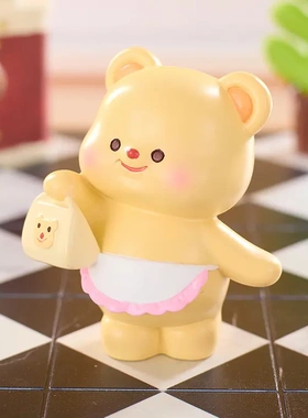 爆款黄油芝士盲盒家居办公树脂工艺品小摆件学生礼品