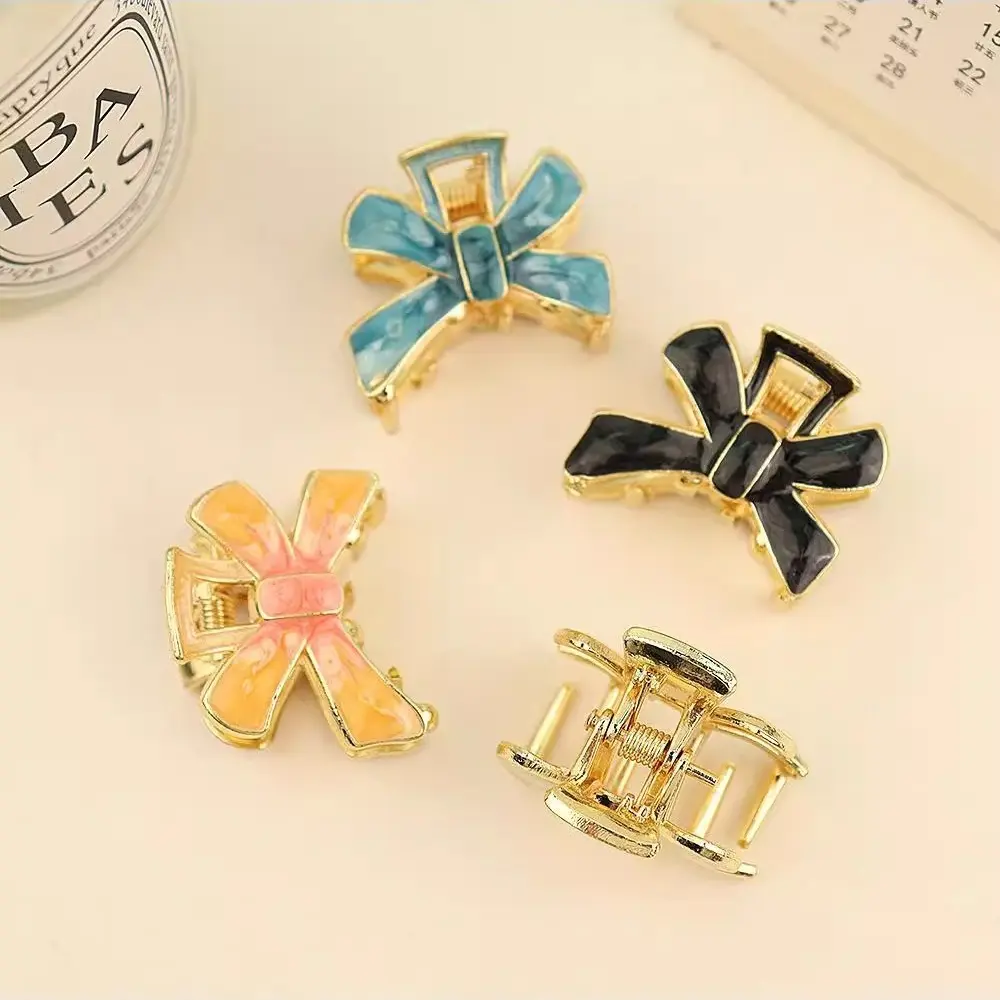 可爱小号结抓夹女夏季甜美公主头发夹女侧边刘海夹子头饰发饰