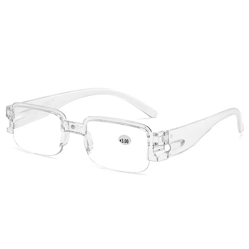 新款老花镜树脂一体高清 透明太空老花眼镜跑江湖地摊货