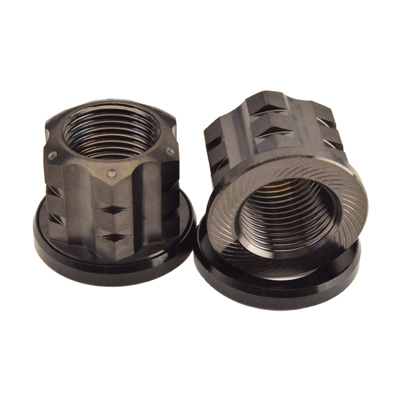 小牛九号改装电机螺母M16/M18全顺10/12寸电机1.5牙距不锈钢