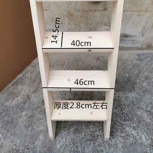 加厚梯子爬梯 家用实木阁楼楼梯 简易梯室内扶梯直梯厂家定制直销